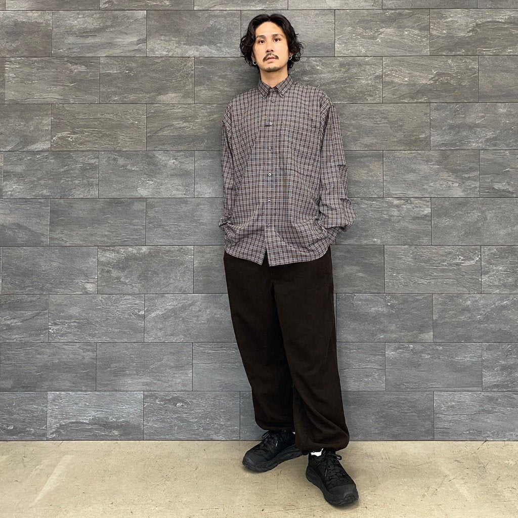 TECH CORDUROY EASY TROUSERS #BROWN [BP-34021W]