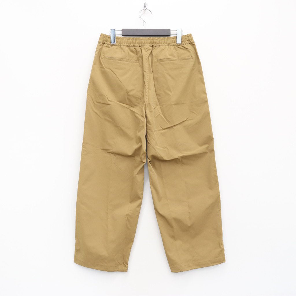 TECH TWILL EASY TROUSERS #BEIGE [BP-33021W]