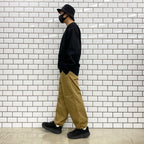 TECH TWILL EASY TROUSERS #BEIGE [BP-33021W]