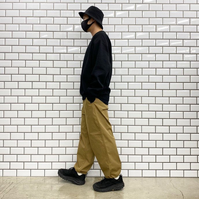 TECH TWILL EASY TROUSERS #BEIGE [BP-33021W]