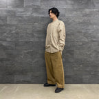 TECH TWILL EASY TROUSERS #BEIGE [BP-33021W]