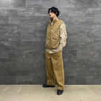 TECH TWILL EASY TROUSERS #BEIGE [BP-33021W]