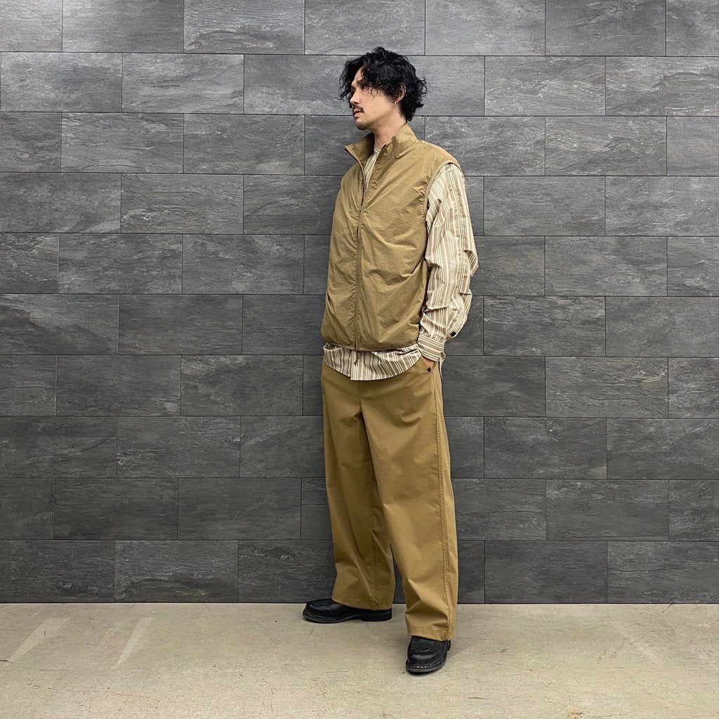 TECH TWILL EASY TROUSERS #BEIGE [BP-33021W]