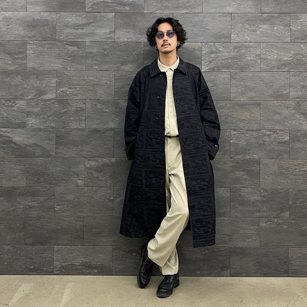 TWO DOLLARS LONG COAT #BLACK [21AW-FS-KK-01]