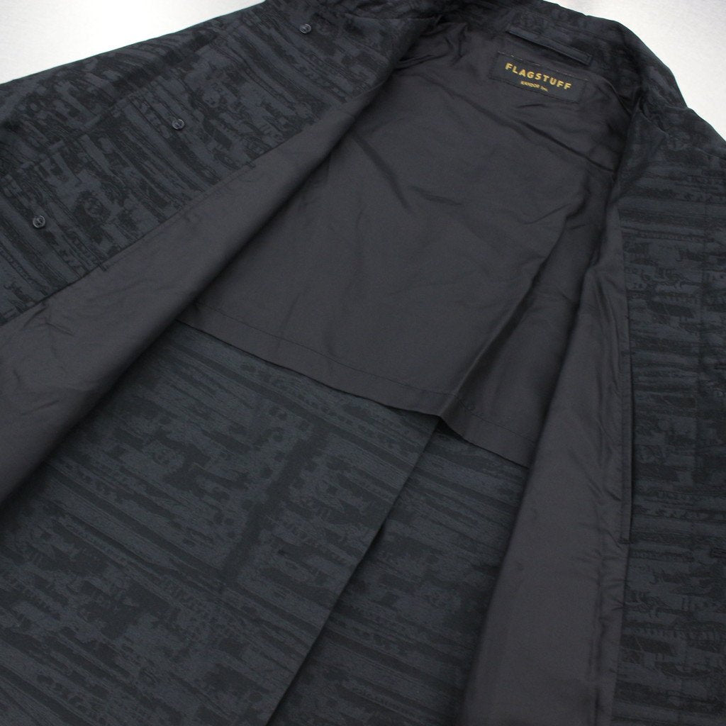 TWO DOLLARS LONG COAT #BLACK [21AW-FS-KK-01]