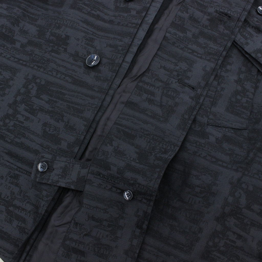 TWO DOLLARS LONG COAT #BLACK [21AW-FS-KK-01]