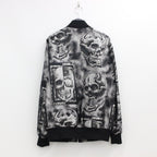 56 TATTOO STUDIO | JACQUARD SKA JACKET #SILVER [56TS-WM-BL02]