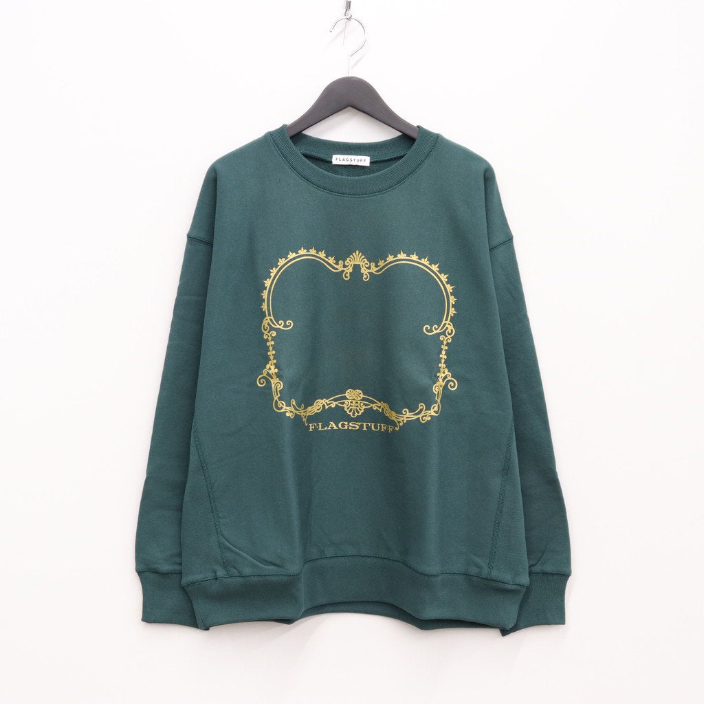 FRAME SWEAT #DARK GREEN [21AW-FS-51]