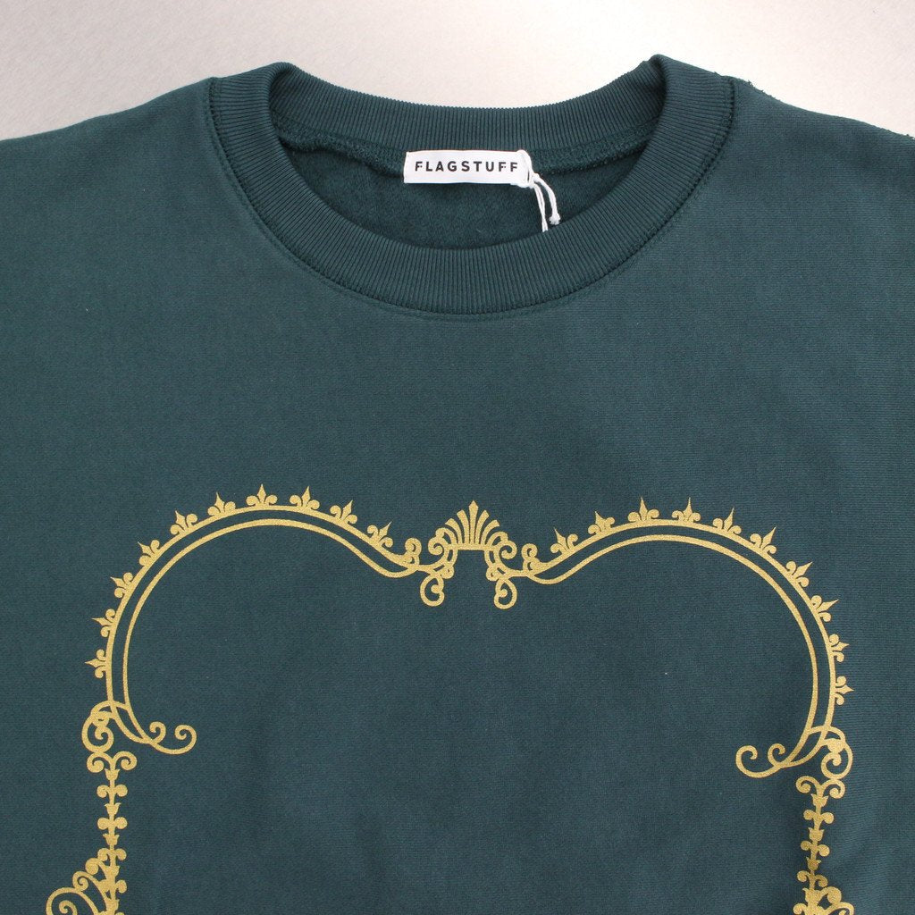 FRAME SWEAT #DARK GREEN [21AW-FS-51]