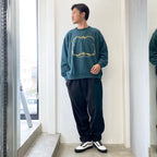 FRAME SWEAT #DARK GREEN [21AW-FS-51]