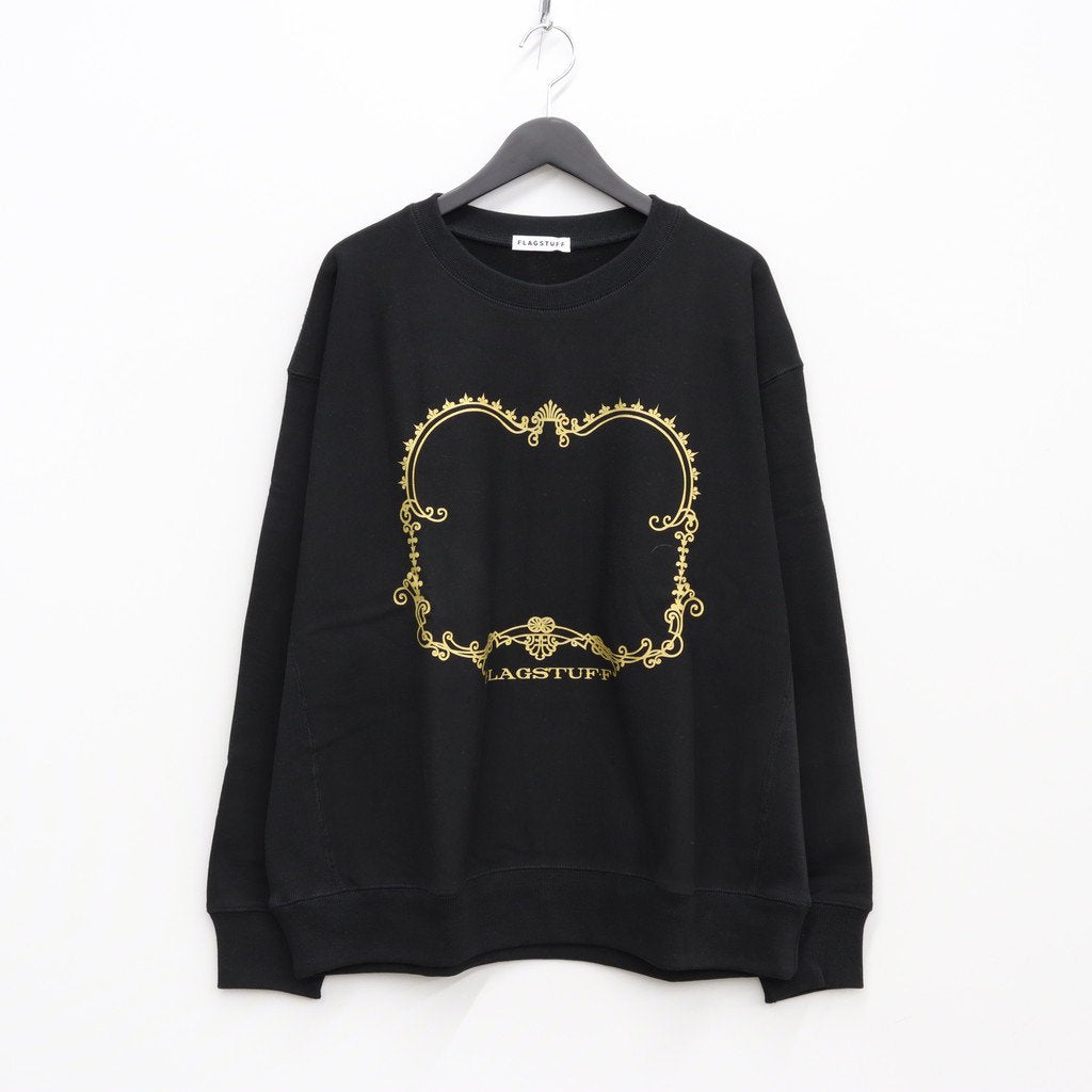FRAME SWEAT #BLACK [21AW-FS-51]