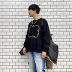 FRAME SWEAT #BLACK [21AW-FS-51]