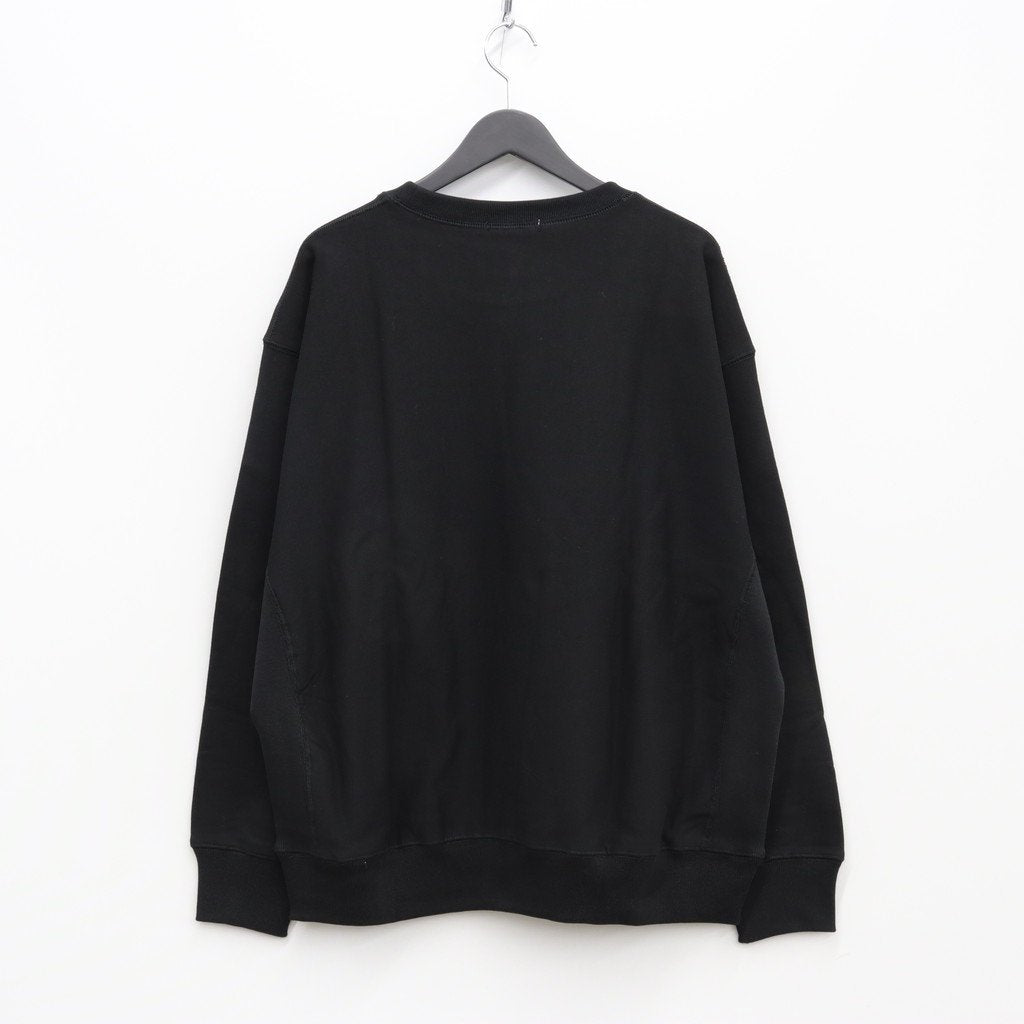 FRAME SWEAT #BLACK [21AW-FS-51]