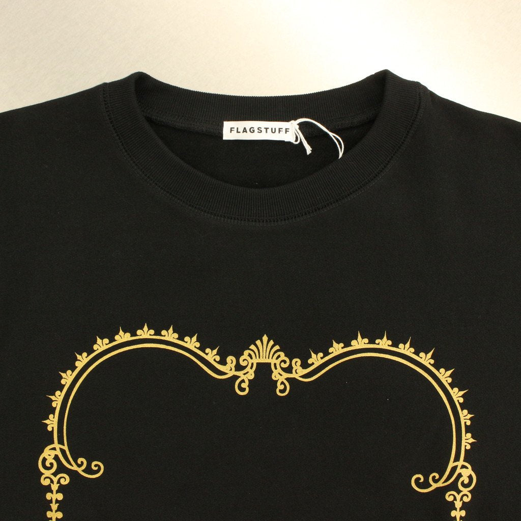 FRAME SWEAT #BLACK [21AW-FS-51]