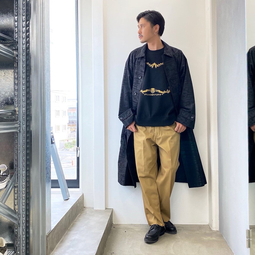 FRAME SWEAT #BLACK [21AW-FS-51]