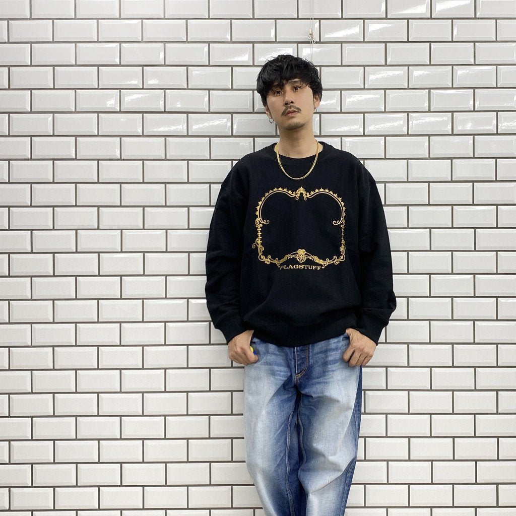 FRAME SWEAT #BLACK [21AW-FS-51]