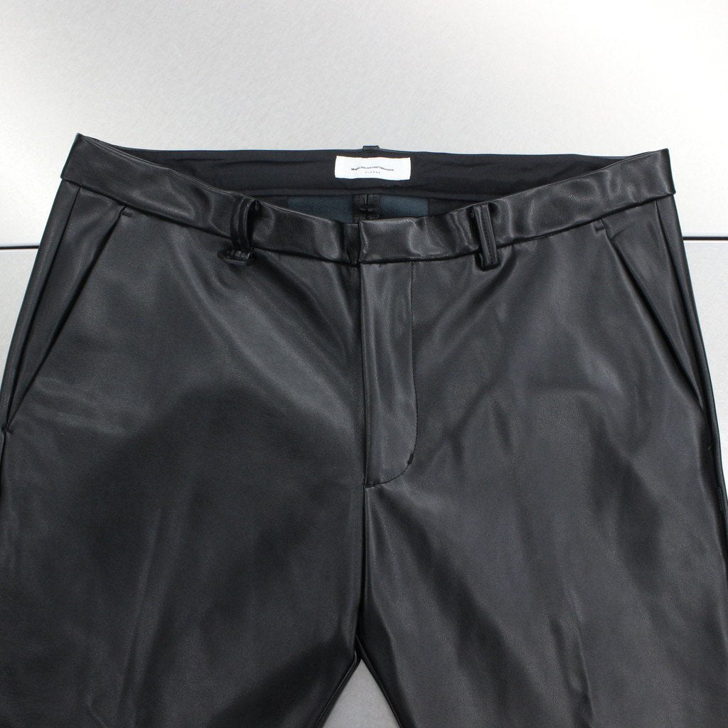 MAGIC STICK | マジックスティック SYNTHETIC LEATHER SLACKS #BLACK [21AW-MS10-027] –  cocorozashi