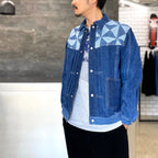 絎縫夾克#牛仔褲 [RJ2110003]