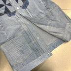 絎縫夾克#牛仔褲 [RJ2110003]