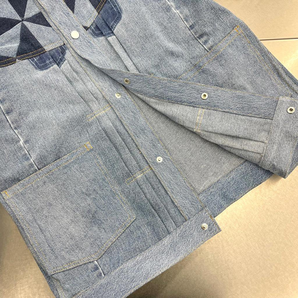 絎縫夾克#牛仔褲 [RJ2110003]