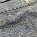 絎縫夾克#牛仔褲 [RJ2110003]