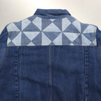 絎縫夾克#牛仔褲 [RJ2110003]