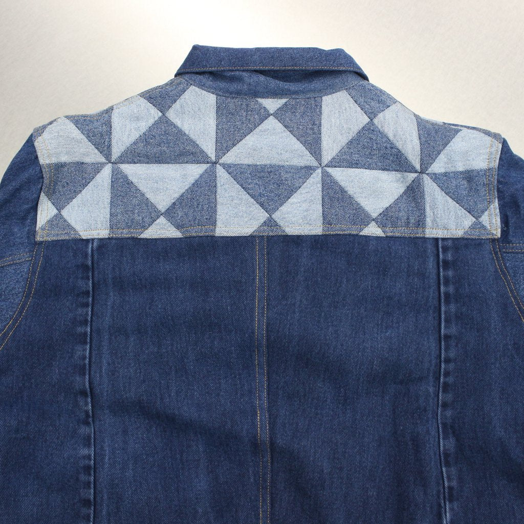 絎縫夾克#牛仔褲 [RJ2110003]