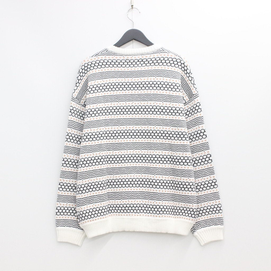 SON OF THE CHEESE | サノバチーズ LA SEINE MUSICALE KNIT #WHITE