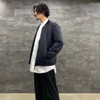 加熱內束腰外套 #黑色 [MLA-LAN-02]