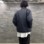 加熱內束腰外套 #黑色 [MLA-LAN-02]