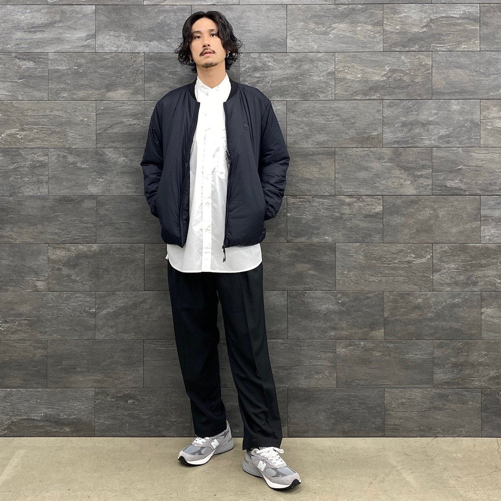 加熱內束腰外套 #黑色 [MLA-LAN-02]