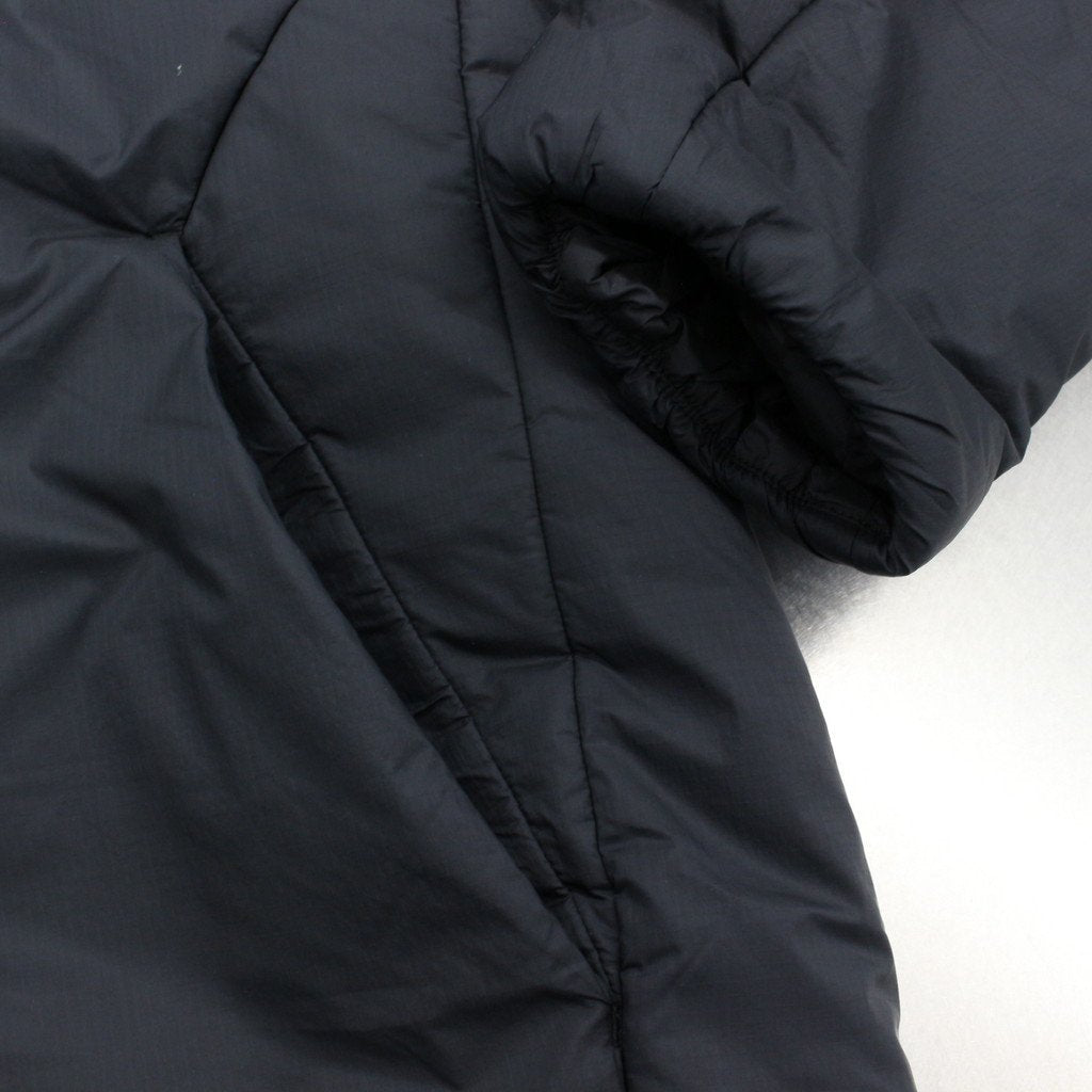 加熱內束腰外套 #黑色 [MLA-LAN-02]