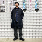 QUILTING CHECK SHIRTS #YELLOW [21AW-FS-21]