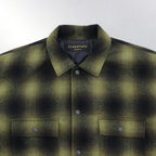 QUILTING CHECK SHIRTS #YELLOW [21AW-FS-21]