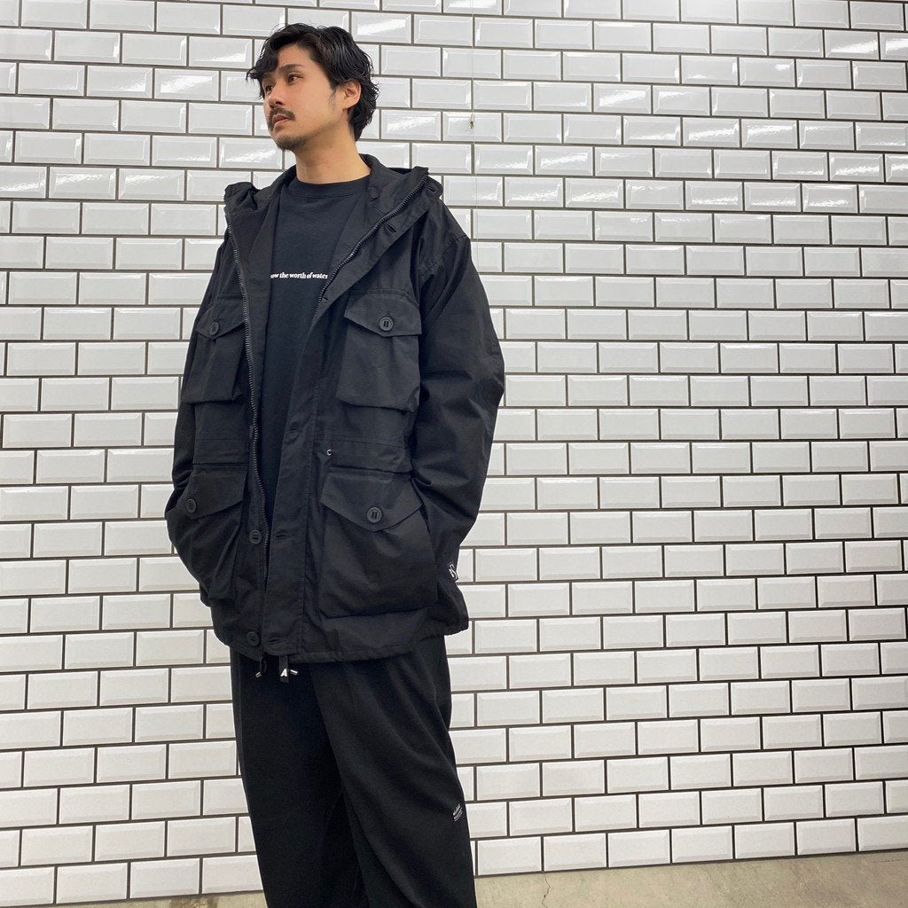 ARK AIR | 4 POCKET SMOCK JKT #BLACK [21AW-FS-ARKAIR-01]