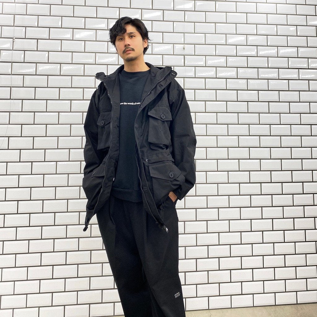 F-LAGSTUF-F | フラグスタフ ARK AIR | 4 POCKET SMOCK JKT #BLACK