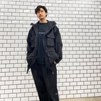 ARK AIR | 4 POCKET SMOCK JKT #BLACK [21AW-FS-ARKAIR-01]