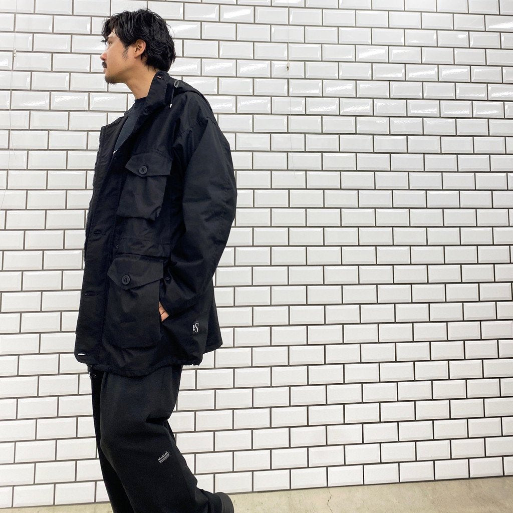 ARK AIR | 4 POCKET SMOCK JKT #BLACK [21AW-FS-ARKAIR-01]