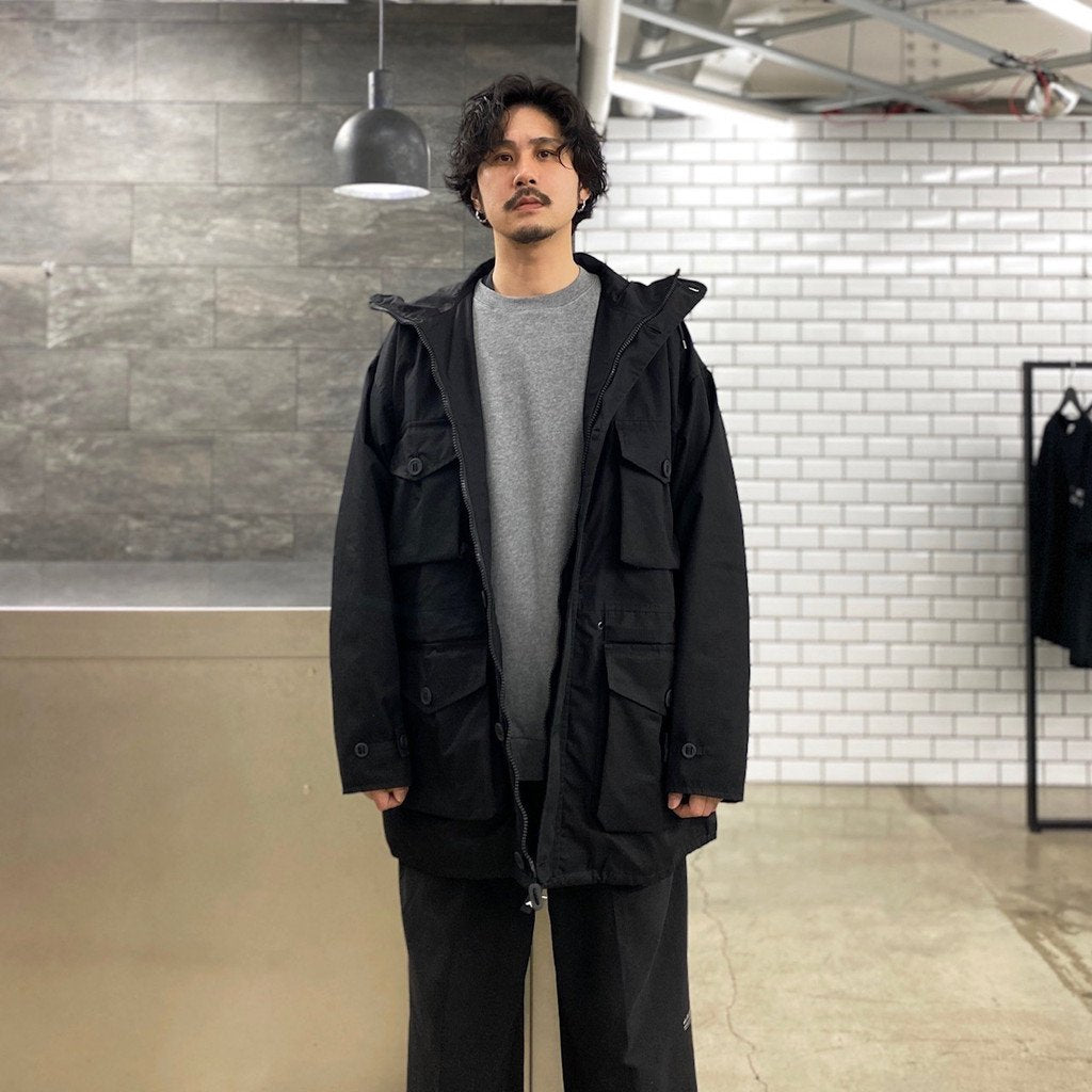 ARK AIR | 4 POCKET SMOCK JKT #BLACK [21AW-FS-ARKAIR-01]