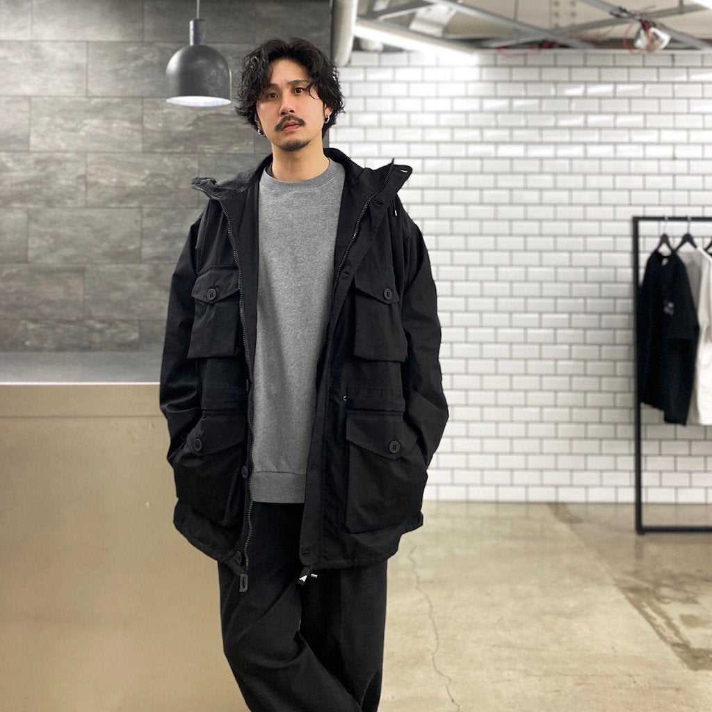 ARK AIR | 4 POCKET SMOCK JKT #BLACK [21AW-FS-ARKAIR-01]