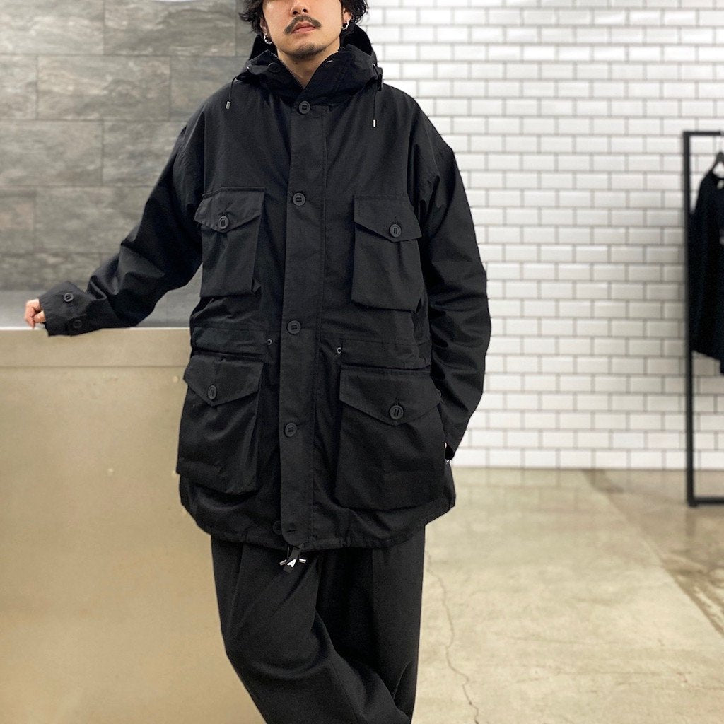 F-LAGSTUF-F | フラグスタフ ARK AIR | 4 POCKET SMOCK JKT #BLACK