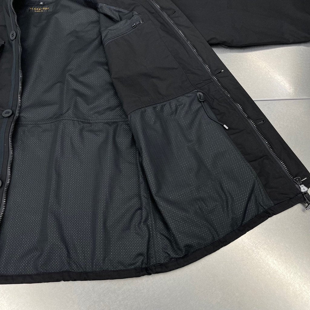 ARK AIR | 4 POCKET SMOCK JKT #BLACK [21AW-FS-ARKAIR-01]