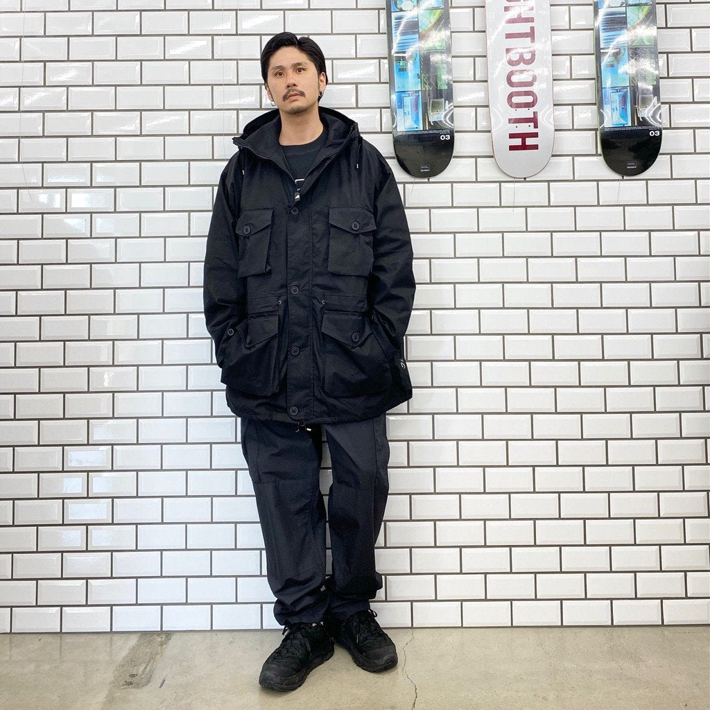 ARK AIR | 4 POCKET SMOCK JKT #BLACK [21AW-FS-ARKAIR-01]