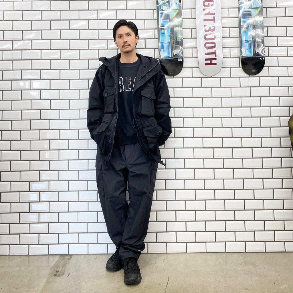 ARK AIR | 4 POCKET SMOCK JKT #BLACK [21AW-FS-ARKAIR-01]