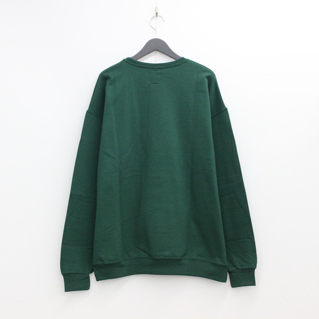SUPERBAD | CREW NECK SWEAT SHIRT TYPE 4 #GREEN [SB-WM-SS04]