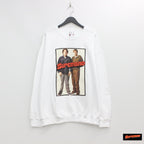 SUPERBAD | CREW NECK SWEAT SHIRT TYPE 1 #WHITE [SB-WM-SS01]