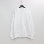 SUPERBAD | CREW NECK SWEAT SHIRT TYPE 1 #WHITE [SB-WM-SS01]