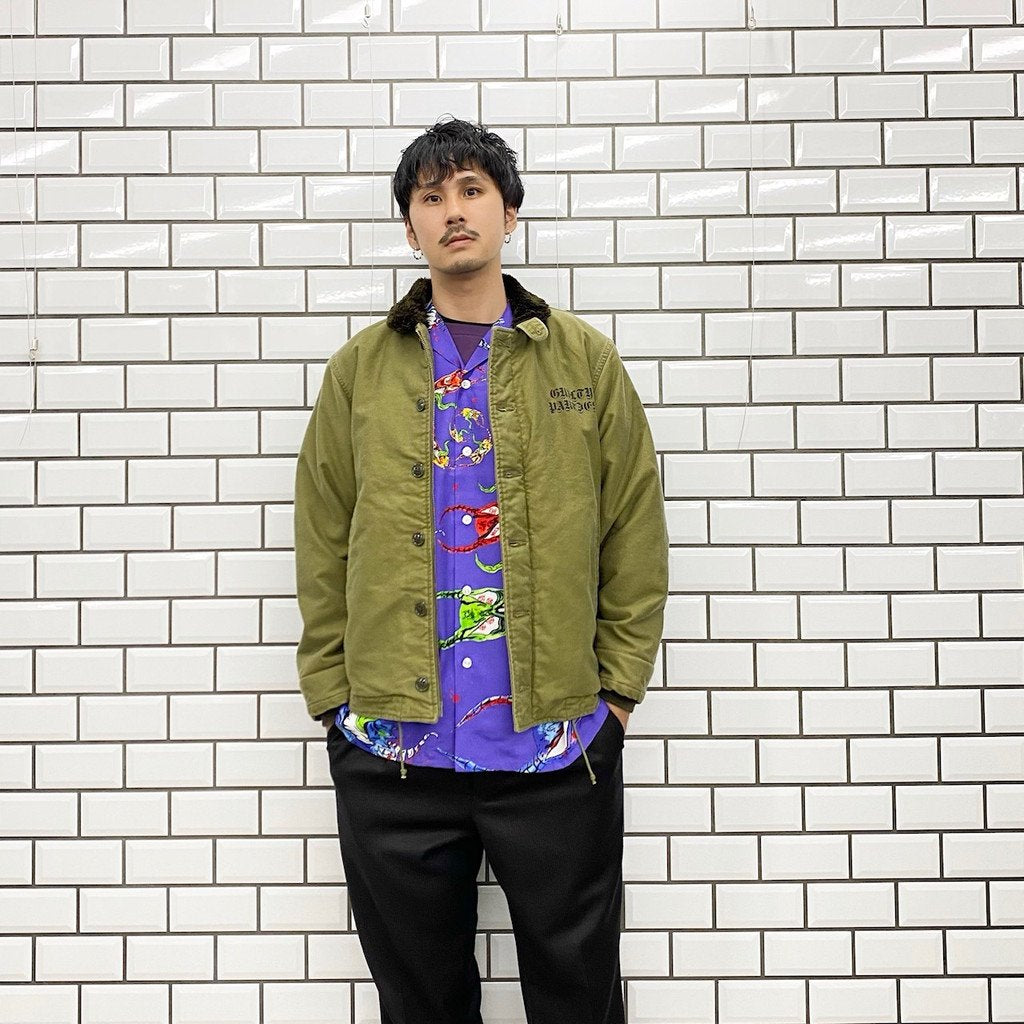 NECK FACE | HAWAIIAN SHIRT TYPE 3 #PURPLE [NECKFACE-WM-HI12-C]