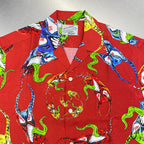 NECK FACE | HAWAIIAN SHIRT TYPE 3 #RED [NECKFACE-WM-HI12-B]