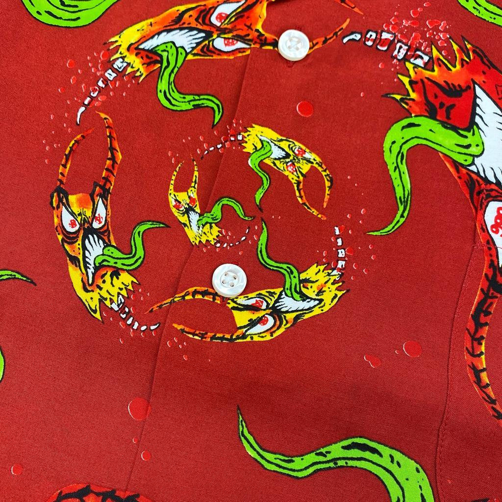 NECK FACE | HAWAIIAN SHIRT TYPE 3 #RED [NECKFACE-WM-HI12-B]